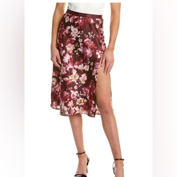 NWT Free People Sweet Talker Printed Slip skirt in Vintage Combo x Intimately S - Picture 2 of 12